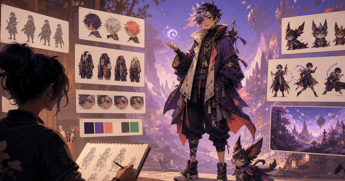 How to Use an AI OC Maker to Create Original Character Art