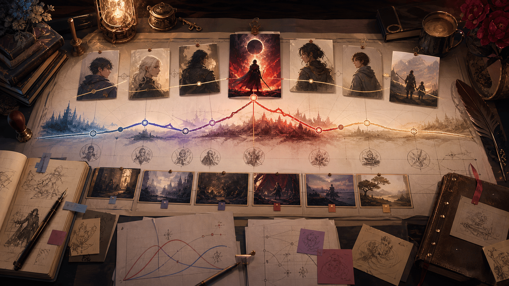 Story Arcs Guide: Turn OC Ideas Into Setup, Conflict, Turning Points, and Change