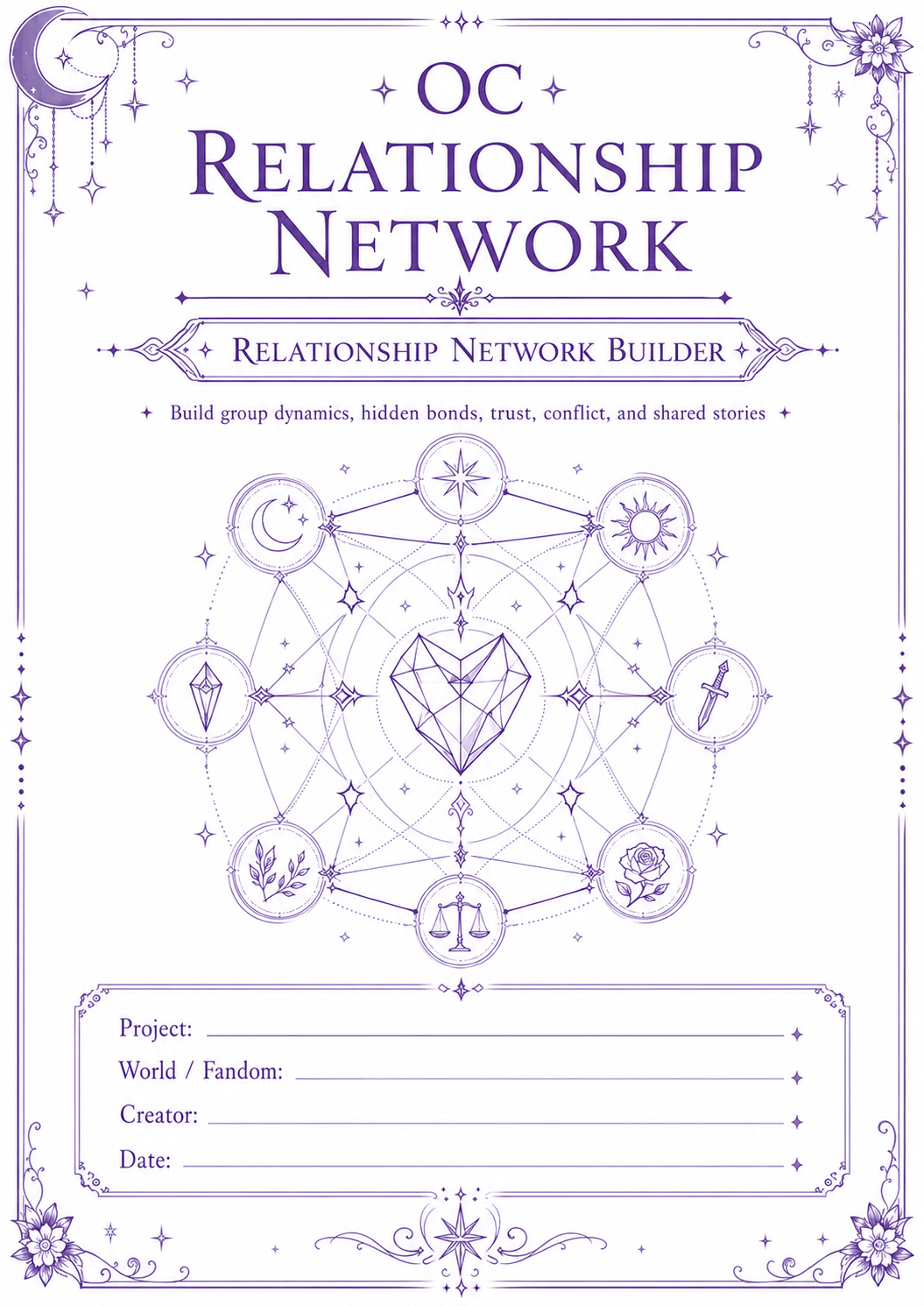 Relationship Network template cover