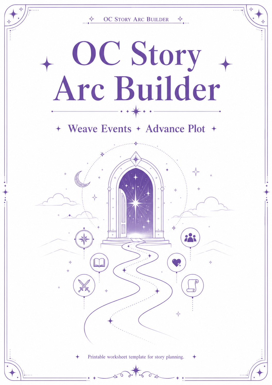 Story Arc Builder template cover
