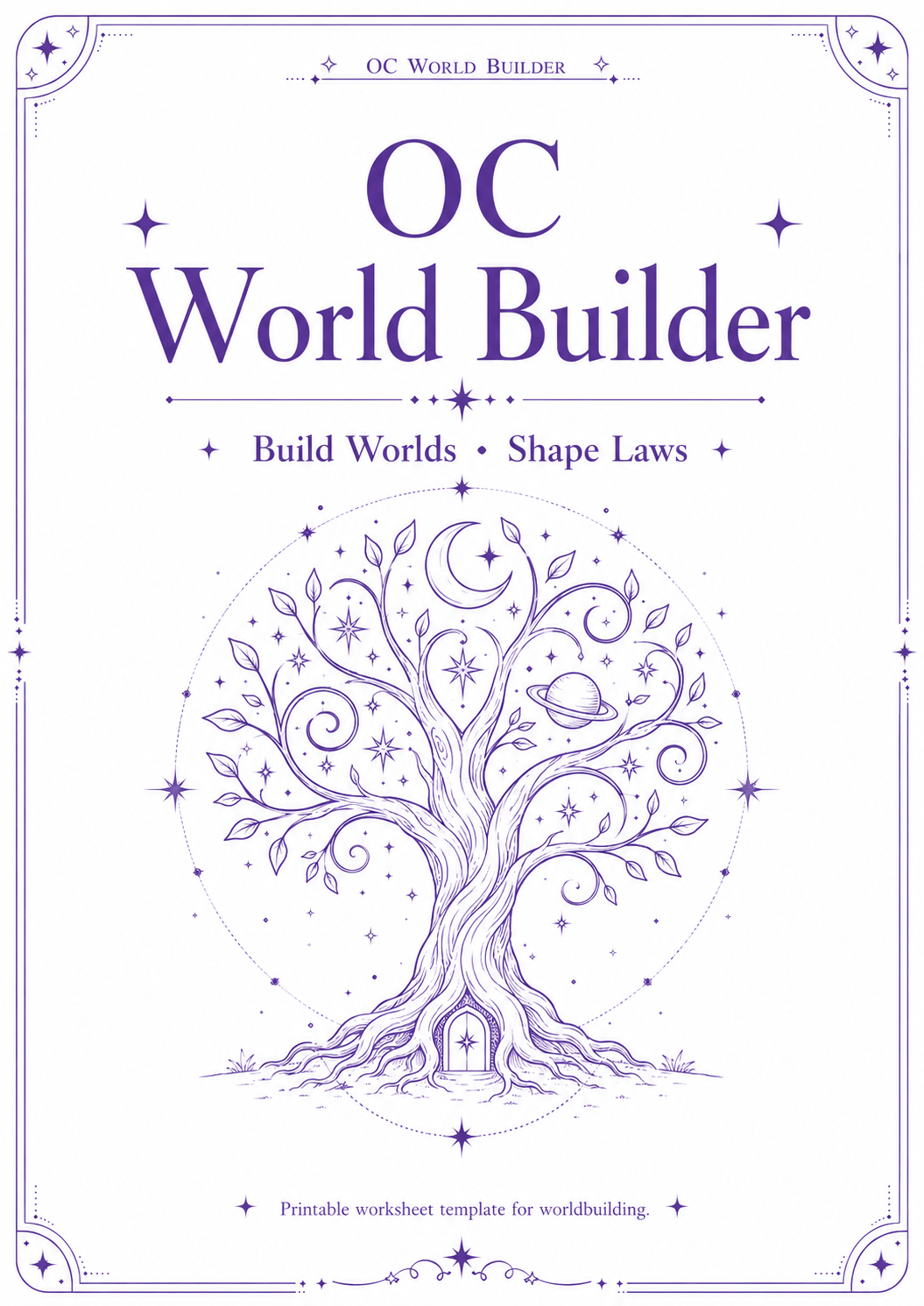 World Builder template cover