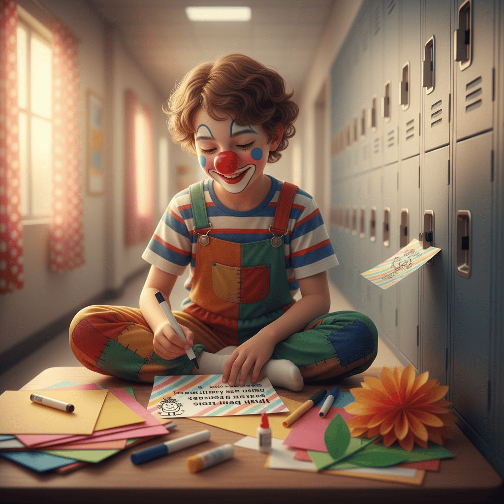 Polka the Clown headcanon image