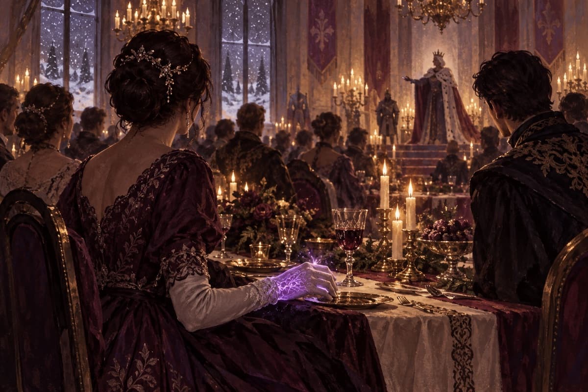 The Secret Beneath the Banquet interactive story cover