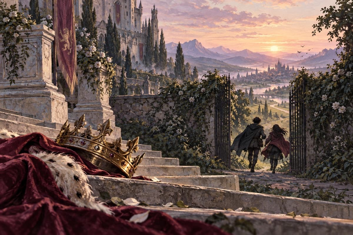 The Heir Who Refused the Throne interactive story cover